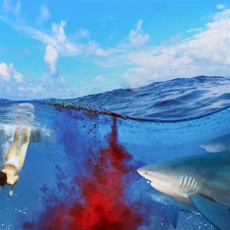 testing if sharks can smell a drop of blood reddit|Blood In The Water: Shark Smell Put To The Test.